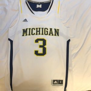 Adidas Michigan Trey Burke Jersey